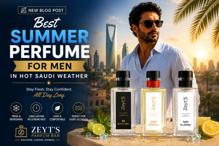 Best Summer Perfume for Men in Hot Saudi Weather